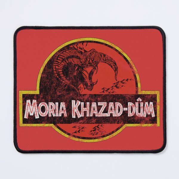 Item preview, Moria Balrog distressed designed and sold by Power Up Prints.