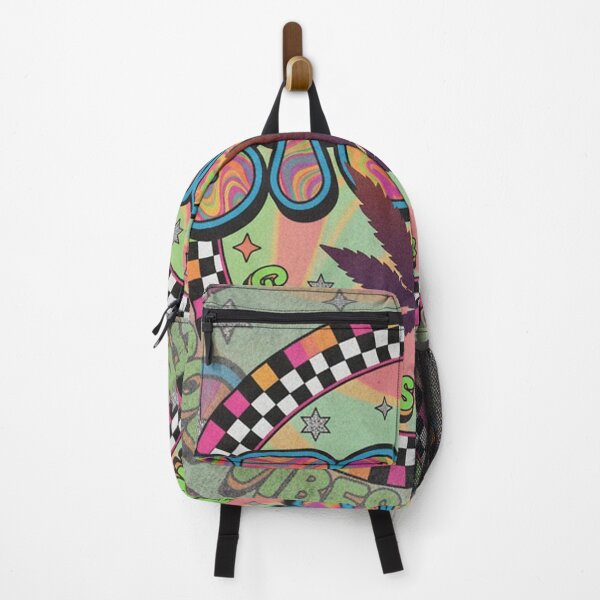 Item preview, 90s Vintage Stoner Good Vibes - Retro Psychedelic Weed Logo designed and sold by TSE DESIGN.