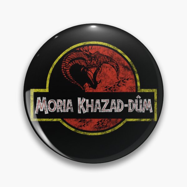 Item preview, Balrog Moria distressed designed and sold by Power Up Prints.