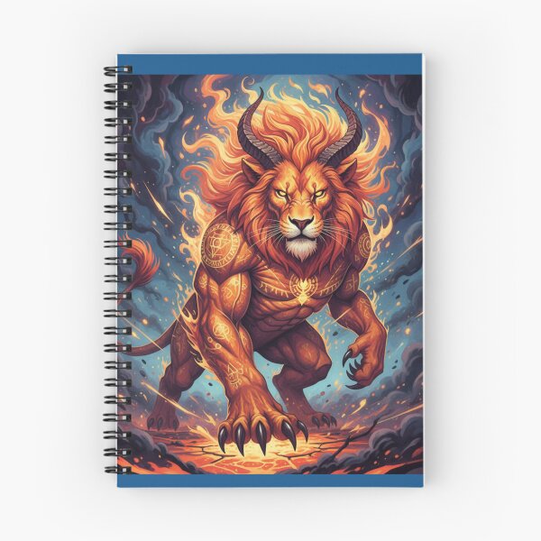 Item preview, Infernal Fire Lion: The Celestial Beas designed and sold by Rafcioo.