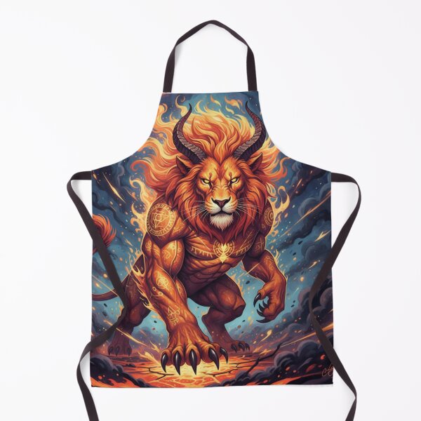 Item preview, Infernal Fire Lion: The Celestial Beas designed and sold by Rafcioo.