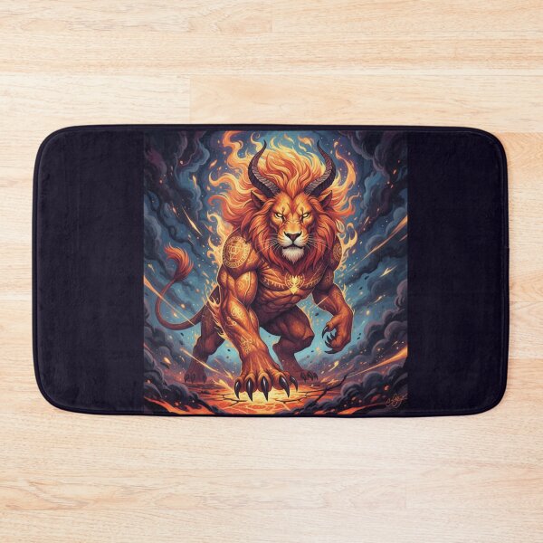 Item preview, Infernal Fire Lion: The Celestial Beas designed and sold by Rafcioo.