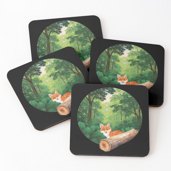 Item preview, Cute Fox In Forest designed and sold by JokeAndStyle.
