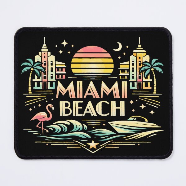 Item preview, Miami Beach Sunset Coastal Florida Travel for Men and Women designed and sold by JackCurtis1991.