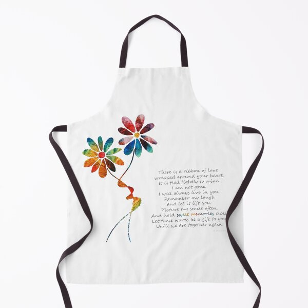 Item preview, Ribbon Of Love Floral Sympathy and Support Art designed and sold by Sharon Cummings Art.