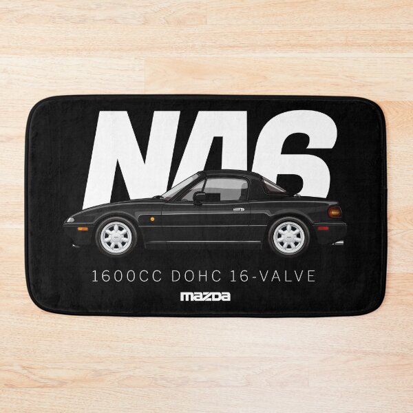Item preview, Black Na mx-5 mazda miata designed and sold by Lifterticker Racing Club.