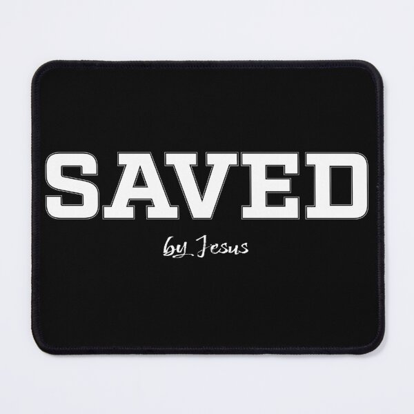 Item preview, Saved by Jesus White font designed and sold by Worship Essentials.
