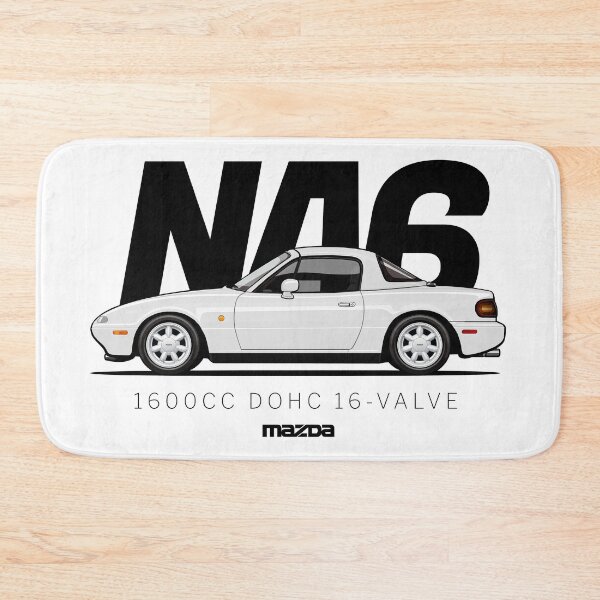 Item preview, mx-5 mazda miata white 1.6 designed and sold by Lifterticker Racing Club.