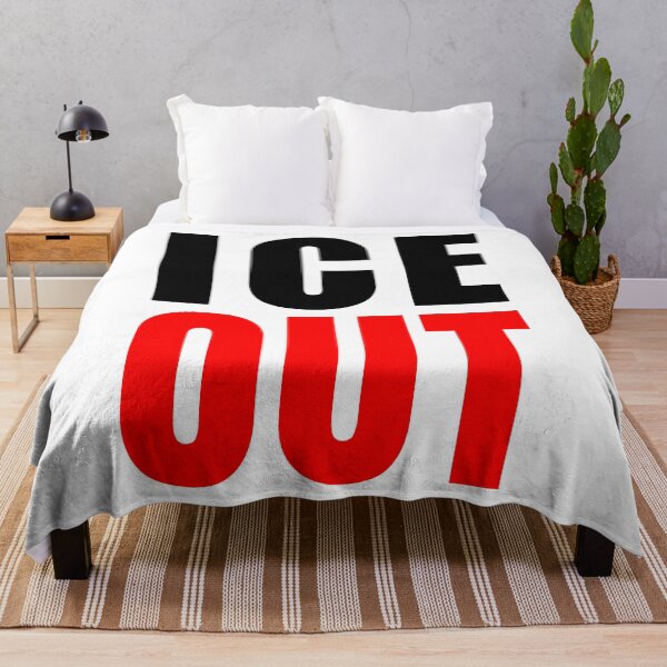 Item preview, ICE OUT - BEST ANTI-ICE SIGN FOR ANTI-ICE PROTEST designed and sold by ProgressiveMob.