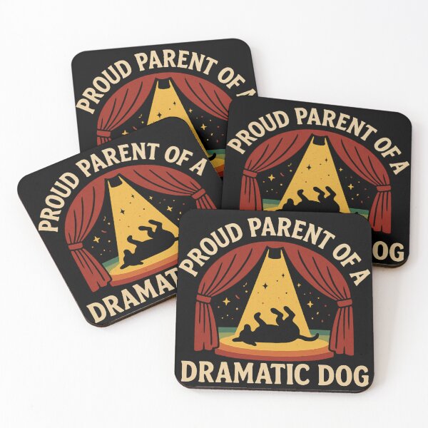 Item preview, Proud Parent Of A Dramatic Dog - Funny Dog Owner designed and sold by ZBIFBOUETLA.