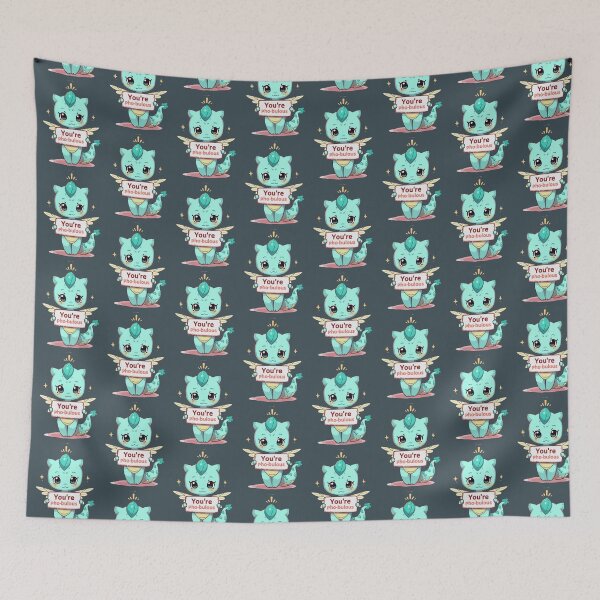 Item preview, “Cute. Tiny. Encouraging.” designed and sold by MYTHIC PEEL STICKERS.