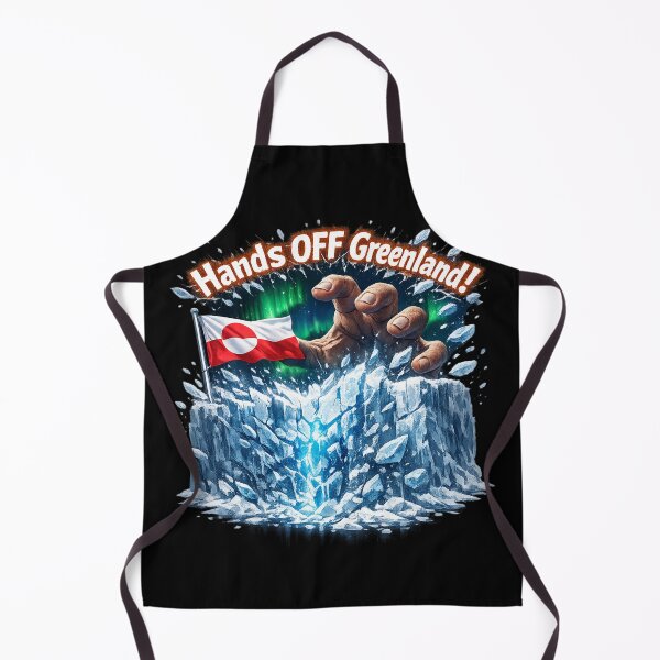 Item preview, Hands Off Greenland Ice Wall Flag Protest T-Shirt 3D Epic Defense designed and sold by JaaCreativeShop.