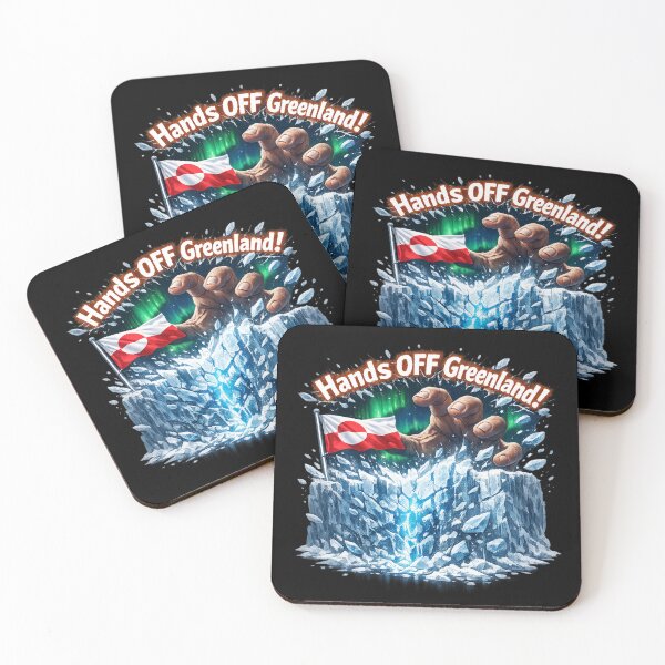 Item preview, Hands Off Greenland Ice Wall Flag Protest T-Shirt 3D Epic Defense designed and sold by JaaCreativeShop.
