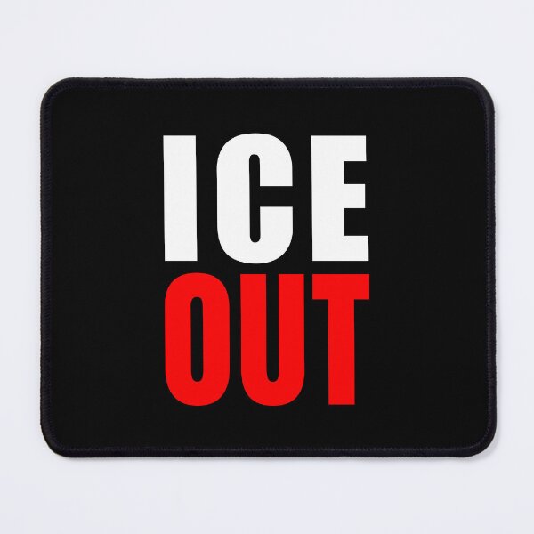 Item preview, ICE OUT - BEST ANTI-ICE SIGN FOR ANTI-ICE PROTEST designed and sold by ProgressiveMob.