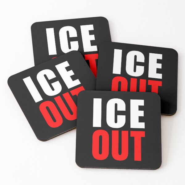 Item preview, ICE OUT - BEST ANTI-ICE SIGN FOR ANTI-ICE PROTEST designed and sold by ProgressiveMob.