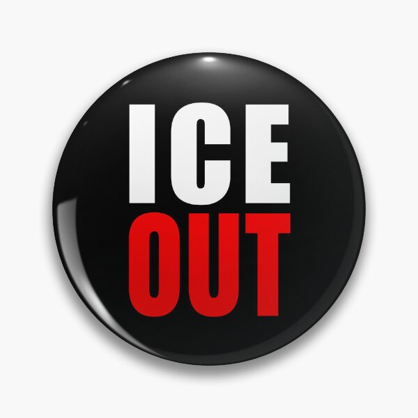 Item preview, ICE OUT - BEST ANTI-ICE SIGN FOR ANTI-ICE PROTEST designed and sold by ProgressiveMob.