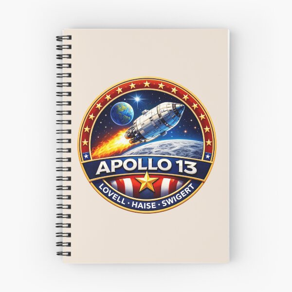 Item preview,  Apollo 13 Space Mission Patch - Resilience Iconic Spaceflight Emblem designed and sold by Nature's Palette.