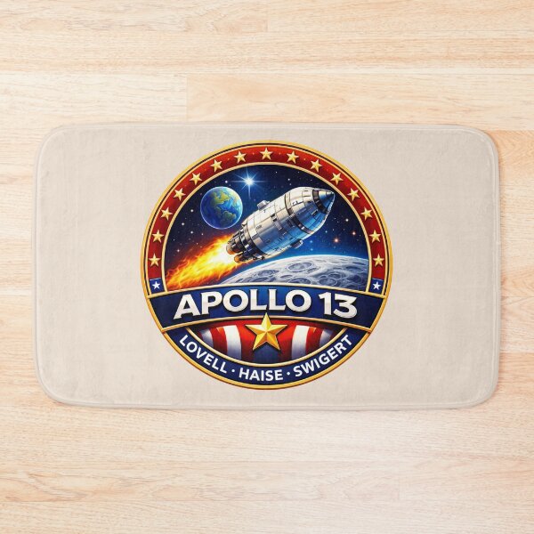 Item preview,  Apollo 13 Space Mission Patch - Resilience Iconic Spaceflight Emblem designed and sold by Nature's Palette.