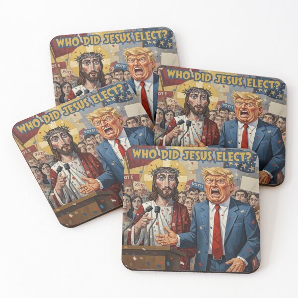 Item preview, Who Did Jesus Elect Satire Against Trump designed and sold by irregulargoods.