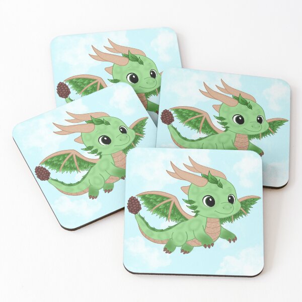 Artikelvorschau, Süßer Chibi Erddrache - Kawaii Fantasy Baby Erddrache entworfen und verkauft von Jenna-Mko.