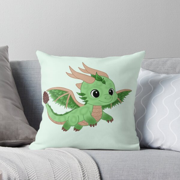 Item preview, Cute Chibi Earth Dragon - Kawaii Fantasy Baby Earth Dragon designed and sold by Jenna-Mko.