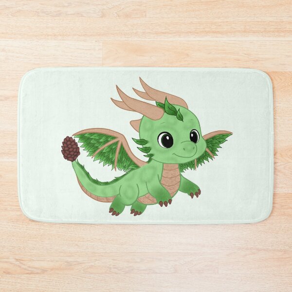 Item preview, Cute Chibi Earth Dragon - Kawaii Fantasy Baby Earth Dragon designed and sold by Jenna-Mko.