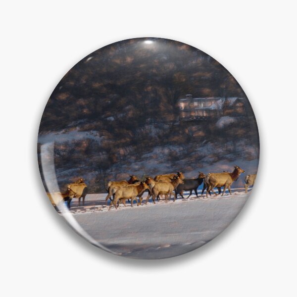 Item preview, Elk Herd in Aspen designed and sold by Wayne King.