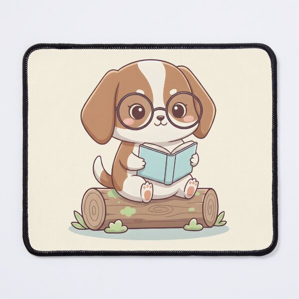 Item preview, Little dog and Their Favorite Book designed and sold by Dizartico.