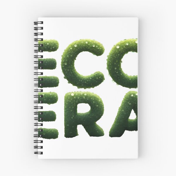 Item preview, Eco era concept with green moss letters and water droplets designed and sold by Creative88Art.