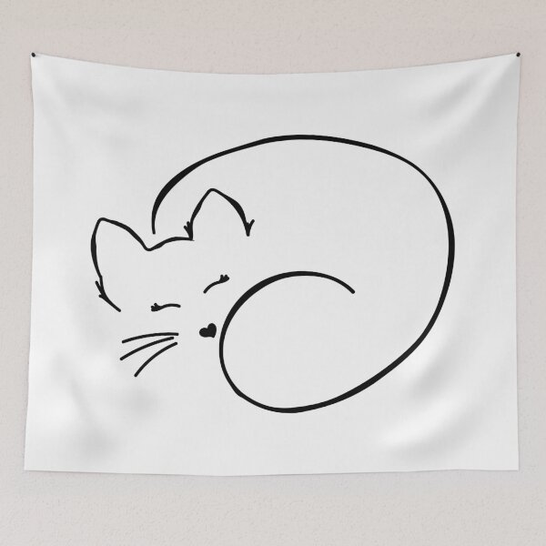Item preview, Cat Doodle Clip Art designed and sold by MagnoliaLake.