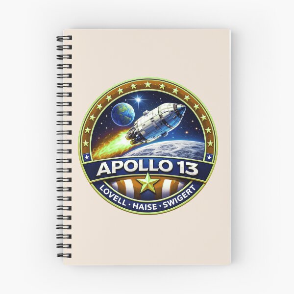 Item preview,   Apollo 13 NASA Tribute - Legendary Lunar Mission Patch designed and sold by Nature's Palette.