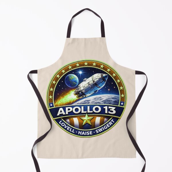 Item preview,   Apollo 13 NASA Tribute - Legendary Lunar Mission Patch designed and sold by Nature's Palette.