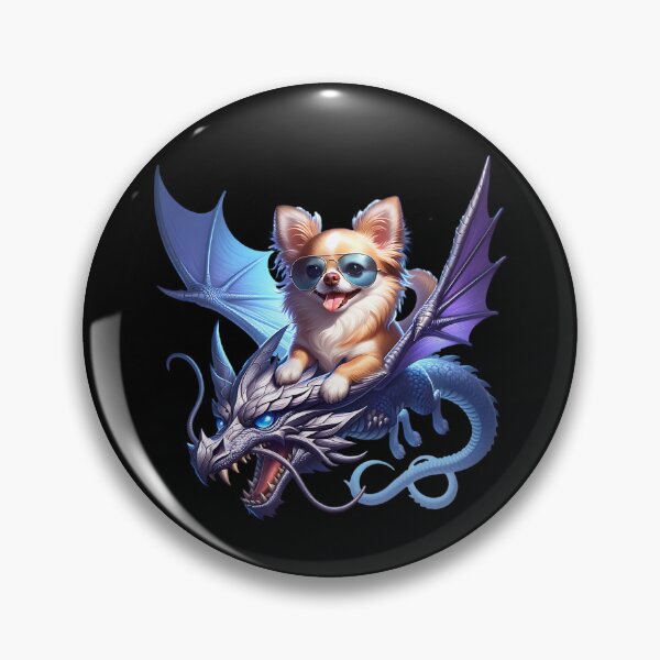 Artikelvorschau, Chihuahua fliegt auf Drachen entworfen und verkauft von ReneMM.