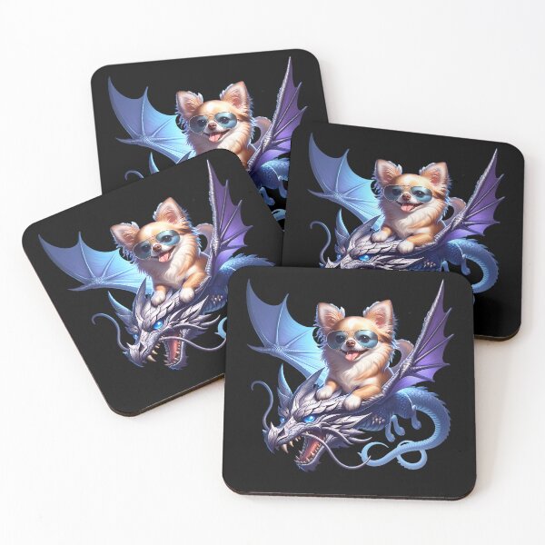 Item preview, Chihuahua flies on dragons designed and sold by ReneMM.