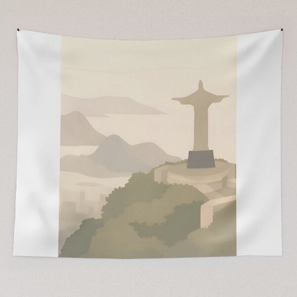 Item preview, RIO DE JANEIRO Minimal Wall Art designed and sold by Minimal Calm.
