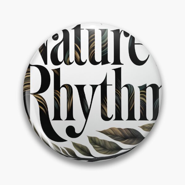 Item preview, Elegant Nature's Rhythm logo with leafy wreath and roots designed and sold by Creative88Art.