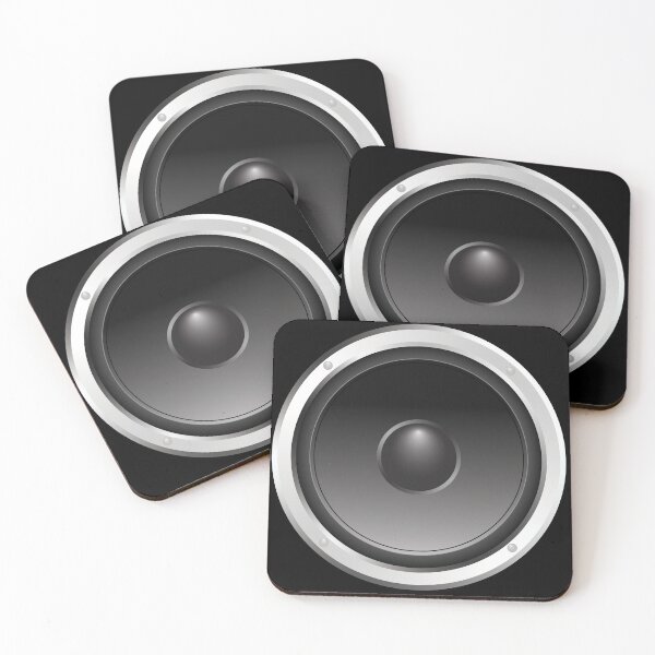 Item preview, Speaker with black background designed and sold by KathyRHuff.