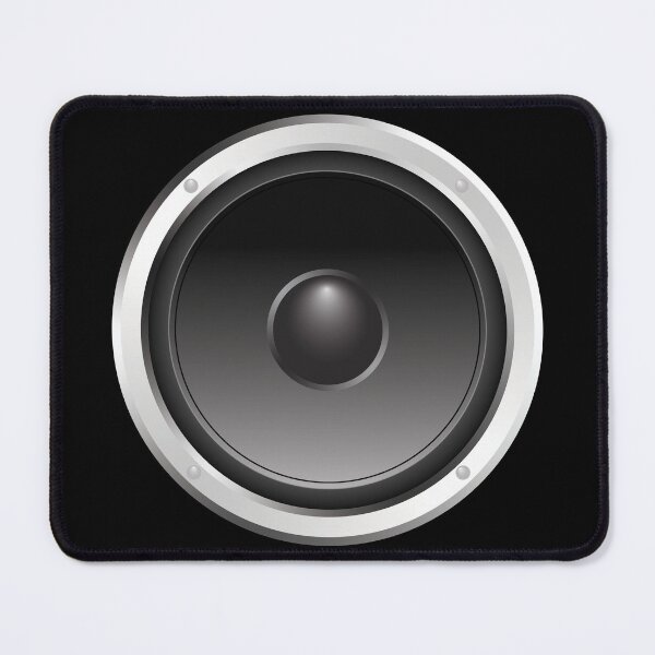 Item preview, Speaker with black background designed and sold by KathyRHuff.