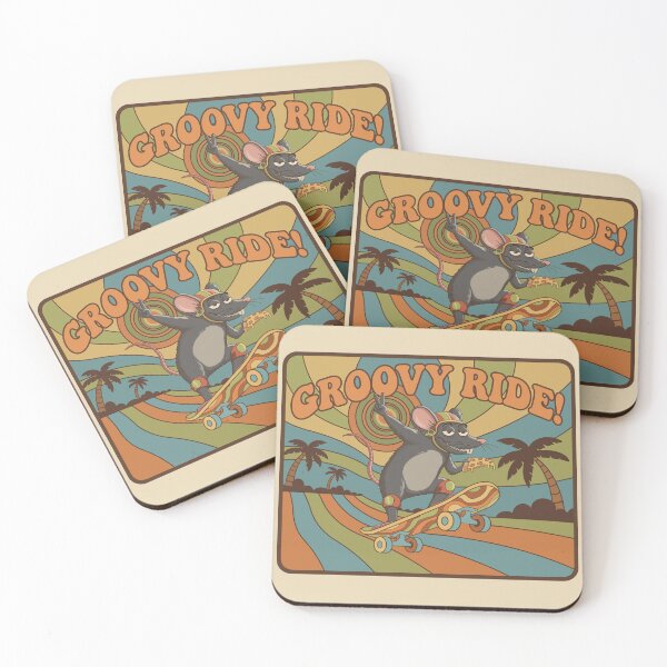 Item preview, Groovy Ride Skater Rat designed and sold by World of Terry.