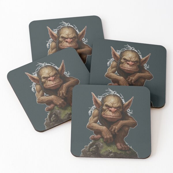 Item preview, Mountain Troll Illustration – Dark Fantasy Mythology Creature designed and sold by Mythic Tide.