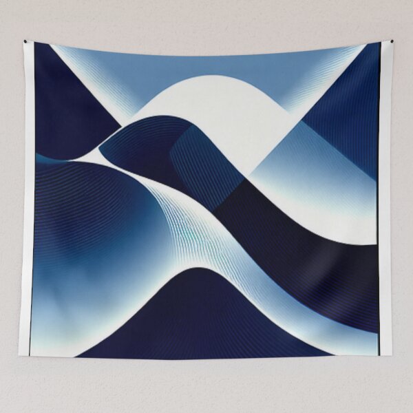 Item preview, four currents 1.3 colorful geometric abstract design designed and sold by SmashingDeals.
