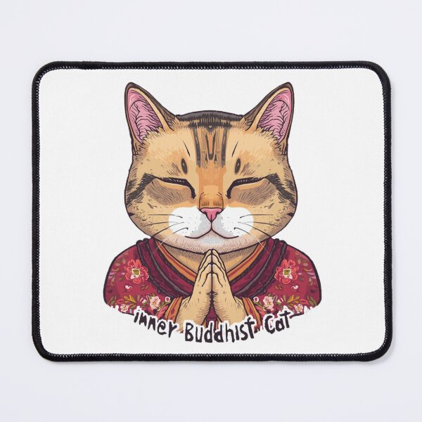 Item preview, Inner Buddhist Cat designed and sold by Its-Oldn-Rusty.