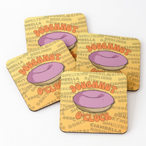 Item preview, Tick Tock - it's doughnut o'clock! designed and sold by HeathWayPrints.
