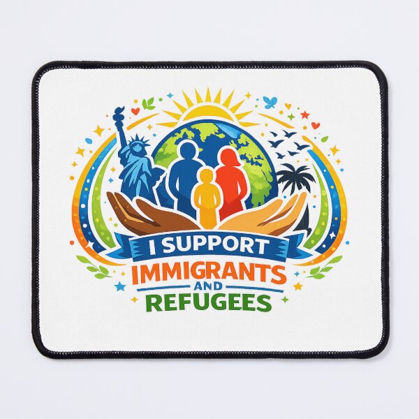 Item preview, I Support Immigrants and Refugees designed and sold by Adilessayeh.