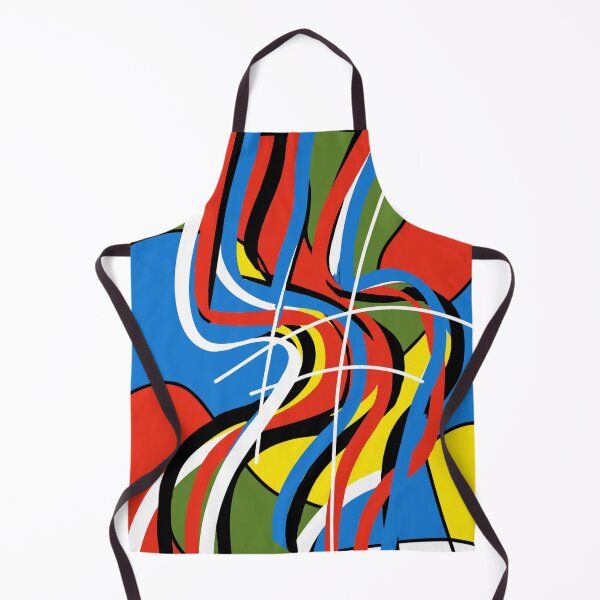 Item preview, Interweaving Abstract Ribbons - Vibrant Colorful Modern designed and sold by ZigZagHowl.