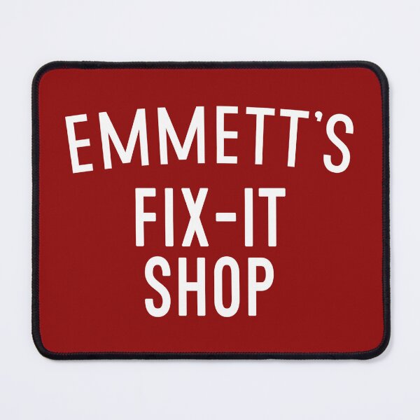 Item preview, Emmett's Fix-it Shop designed and sold by Normbot2000.