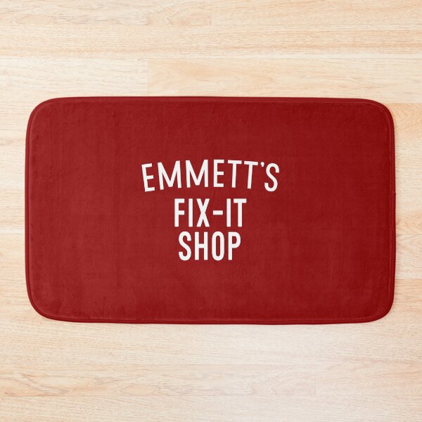 Item preview, Emmett's Fix-it Shop designed and sold by Normbot2000.