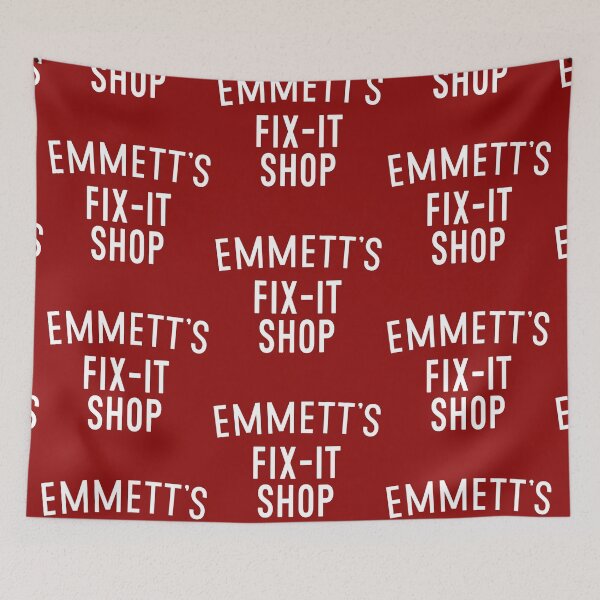 Item preview, Emmett's Fix-it Shop designed and sold by Normbot2000.