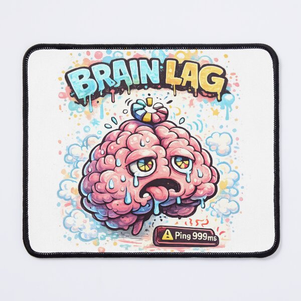 Item preview, Brain lag designed and sold by VRmotoblog.