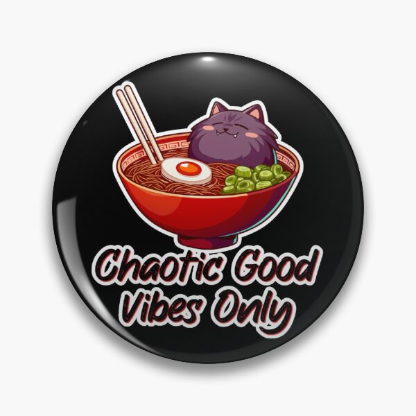 Item preview, Grinzo Noodleburn - Chaotic Good Vibes Only designed and sold by Newdlebobs.